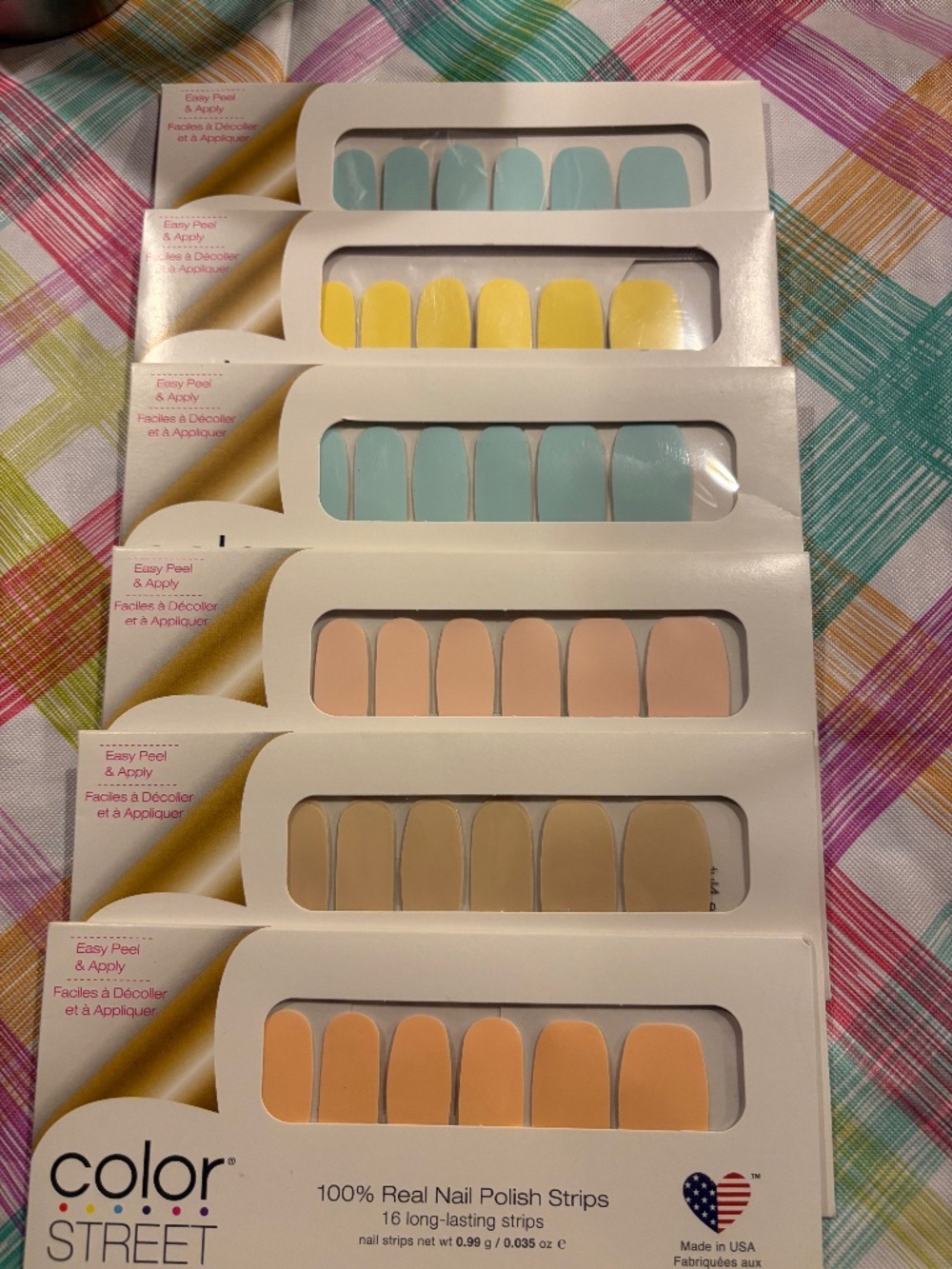 Pastel colorstreet lot